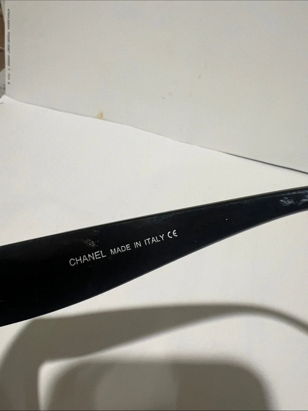 CHANEL Black Square Gradient Lens Sunglasses